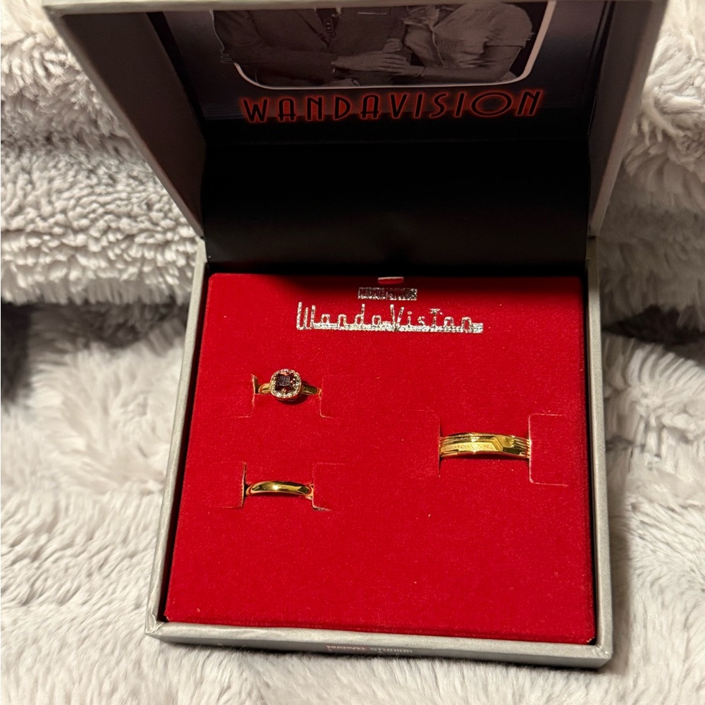 Marvel WandaVision Wedding Ring Set